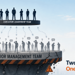 Two-tier leadership teams: Executive Leadership Team (ELT) versus Senior Management Team (SMT)